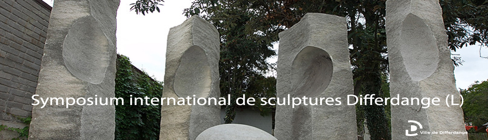  « Symposium de sculpture », qui aura lieu du 20 au 31 mai 2015 au Parc Gerlache à Differdange. Header1
